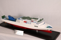 customized model of 186.5m RO-RO ship